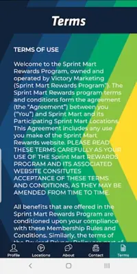 Sprint Mart Rewards android App screenshot 0