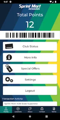 Sprint Mart Rewards android App screenshot 4